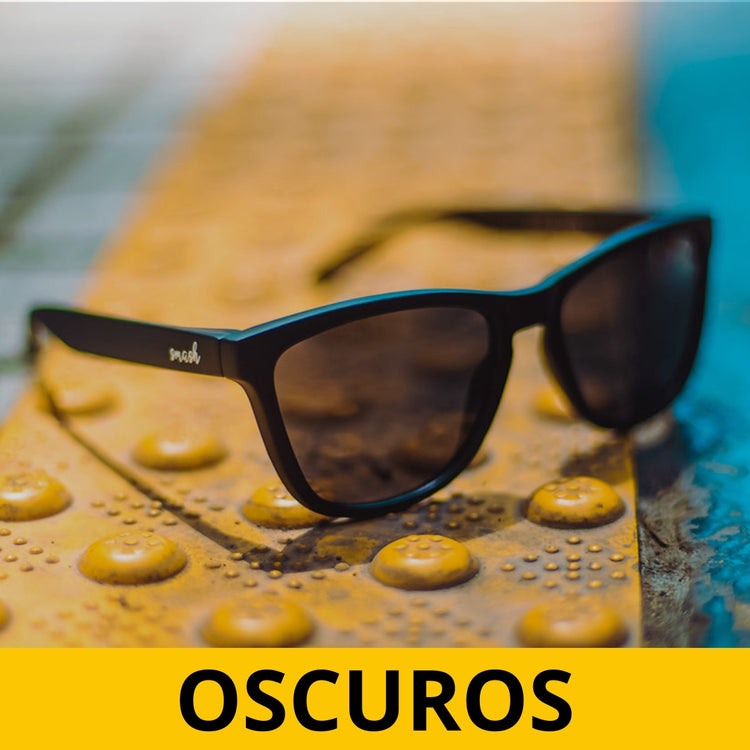 Lentes de sol oscuros